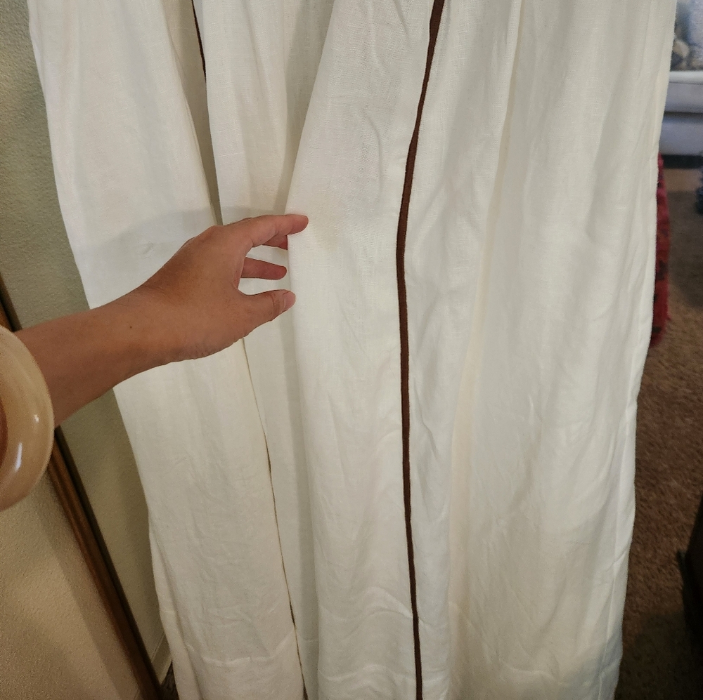 Farm Rio Coconut Tree Embroidered Maxi Dress, XL - Picture 10 of 17